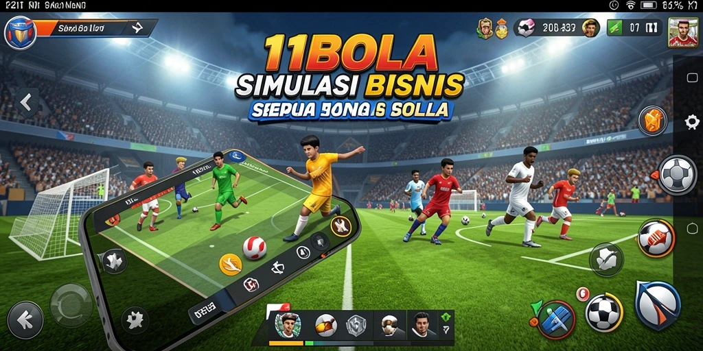 Gameplay seru dengan pengelolaan tim di <strong>11BOLA</strong>.
