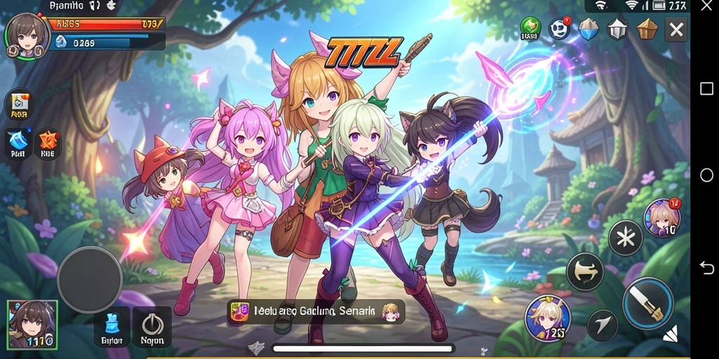 Tampilan screenshot <strong>777ZX</strong> yang menampilkan aksi seru dalam permainan Anime.