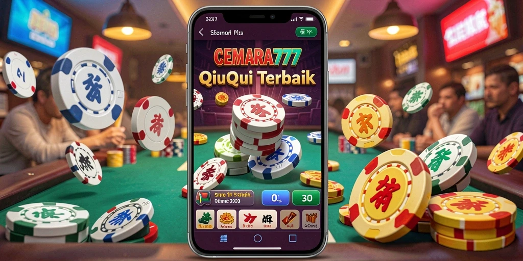 Tampilan gameplay QiuQiu yang seru dan menantang.