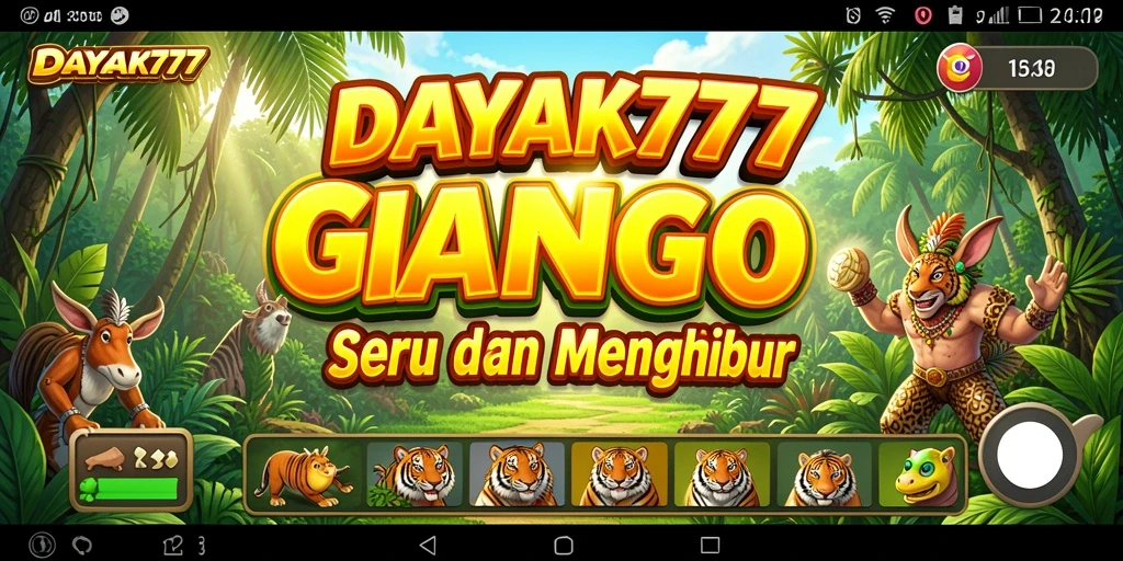 Tampilan gameplay Bingo DAYAK777 yang seru dan menarik.