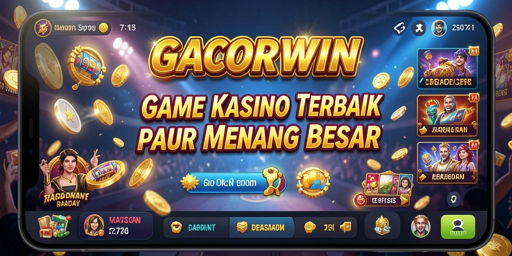 Tampilan menarik dari gameplay GACORWIN saat bermain Kasino.