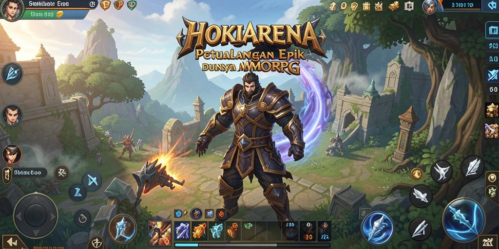 Tampilan gameplay HOKIARENA yang seru dan penuh tantangan.