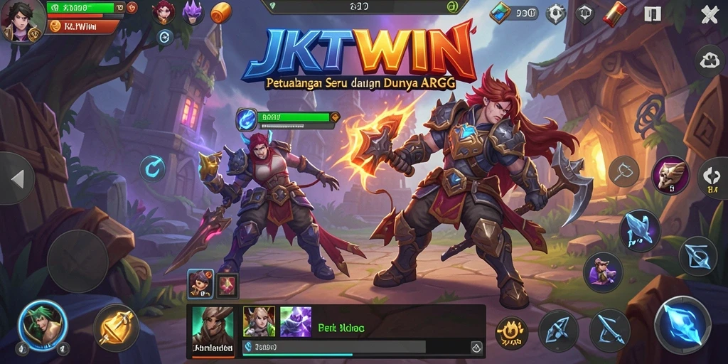 Tampilan menarik dari gameplay seru ARPG JKTWIN.