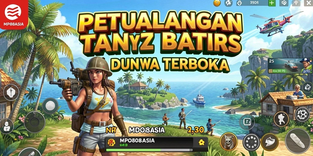 Screenshot menampilkan petualangan seru di dunia terbuka MPO88ASIA.