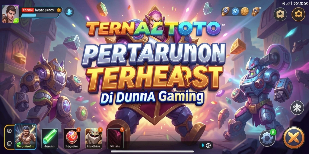 Gameplay seru di TERNATETOTO dengan pertarungan intens.