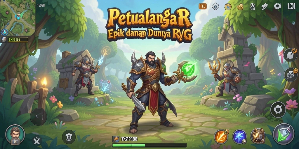 Tampilan gameplay mendebarkan dalam TKP188 dengan karakter yang beraksi.